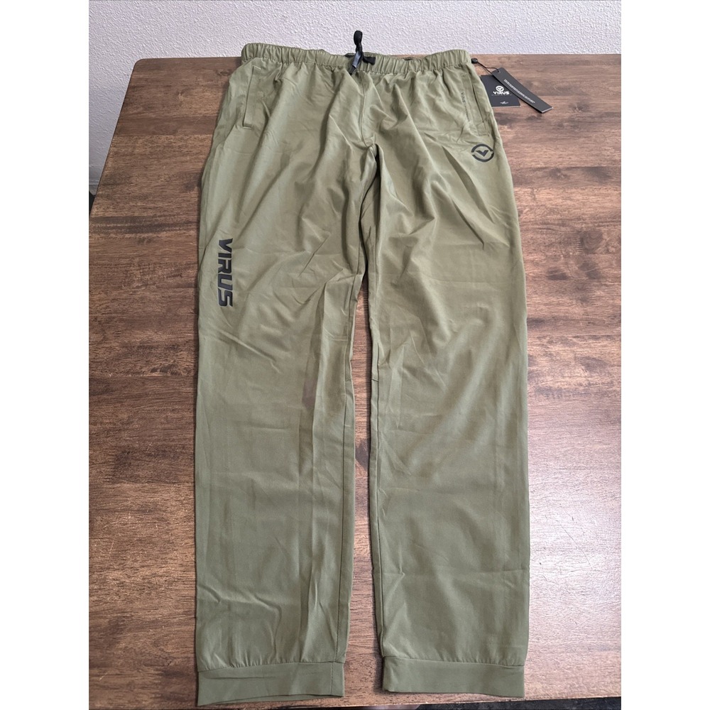 Virus Performance Pants Mens Aero Pant Joggers Stretch Vented Athletic Gym Large
